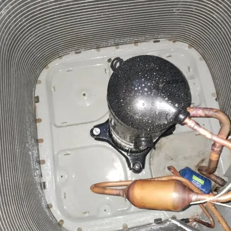 New AC compressor installed by We Care Air in Henderson NV