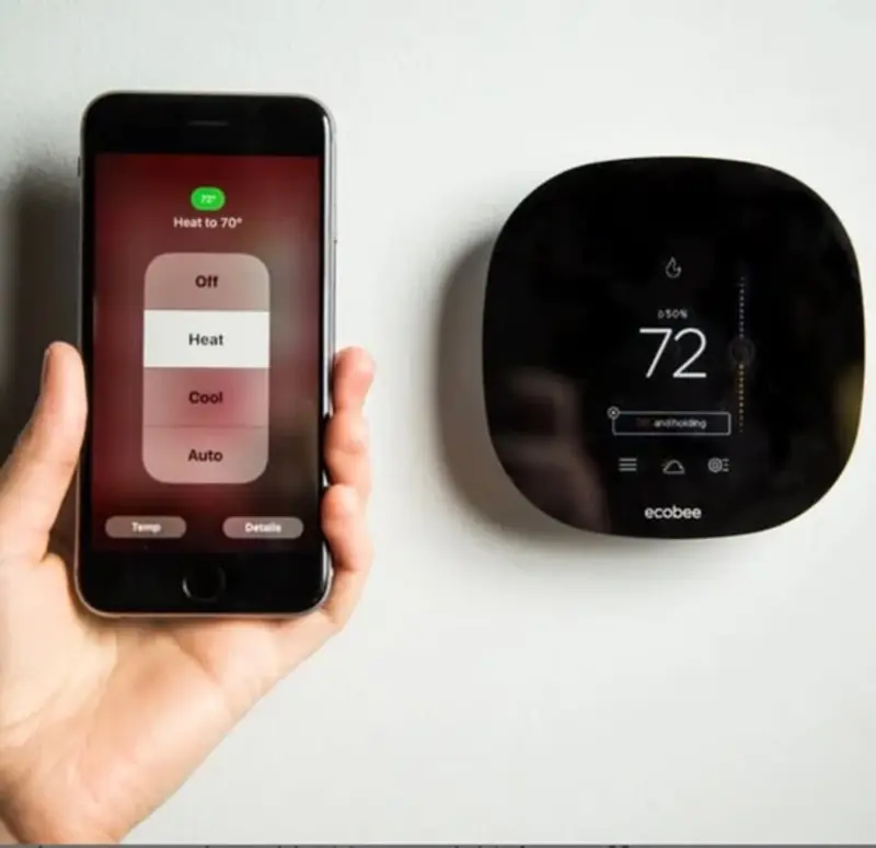 Ecobee smart thermostat installation by We Care Air Las Vegas